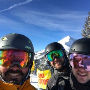 Stay Montana Ops Team Skiing