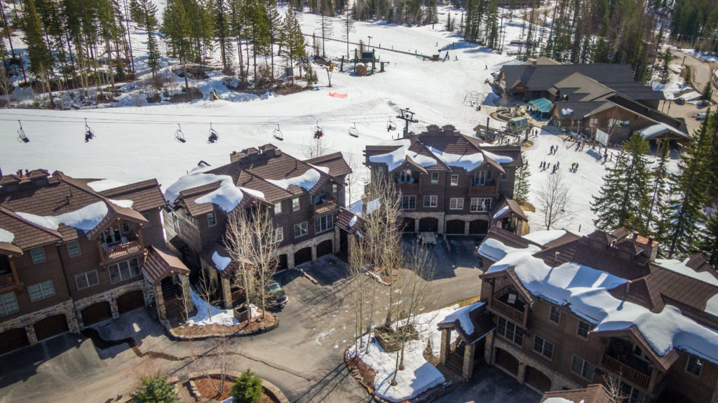 slopeside exterior ski lift