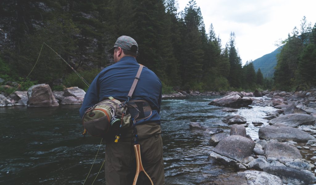 Fly Fishing in Big Sky Stay Montana