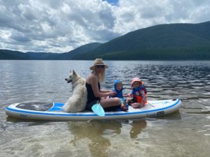 laura dwight director of marketing paddle boarding