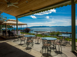 many springs resort flathead lake restaurant small